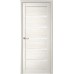 Дверное полотно ДО "ВЕНА" 600 мм матовое стекло (мателюкс) (Белый кипарис (Эко-Шпон))